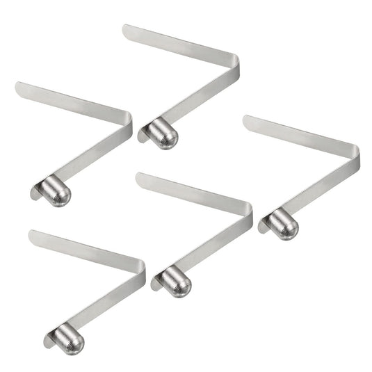 Veerklemmen voor telescopische buizen 8x6,5 mm (5 stuks) - Kajak peddel borgpennen - Tentpaal borgclips staal