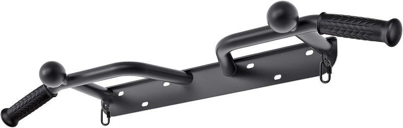 Laden Sie das Bild in Galerie -Viewer, Wandgemonteerde optrekstang met 5 gripposities en gripballen tot 227 kg – pull-up bar – krachttraining
