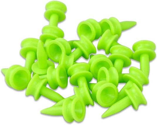 Plastic Golf Tees Gemengde Grootte Kasteel Tees Golf 120 Count