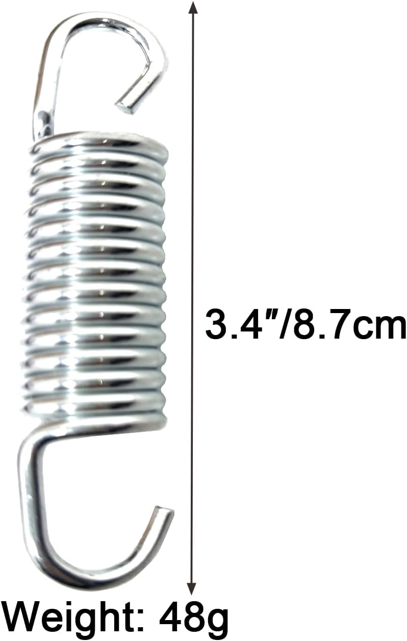 Laden Sie das Bild in Galerie -Viewer, Trampolineveer 87 mm van verzinkt staal – vervangingsveer – trampoline accessoires
