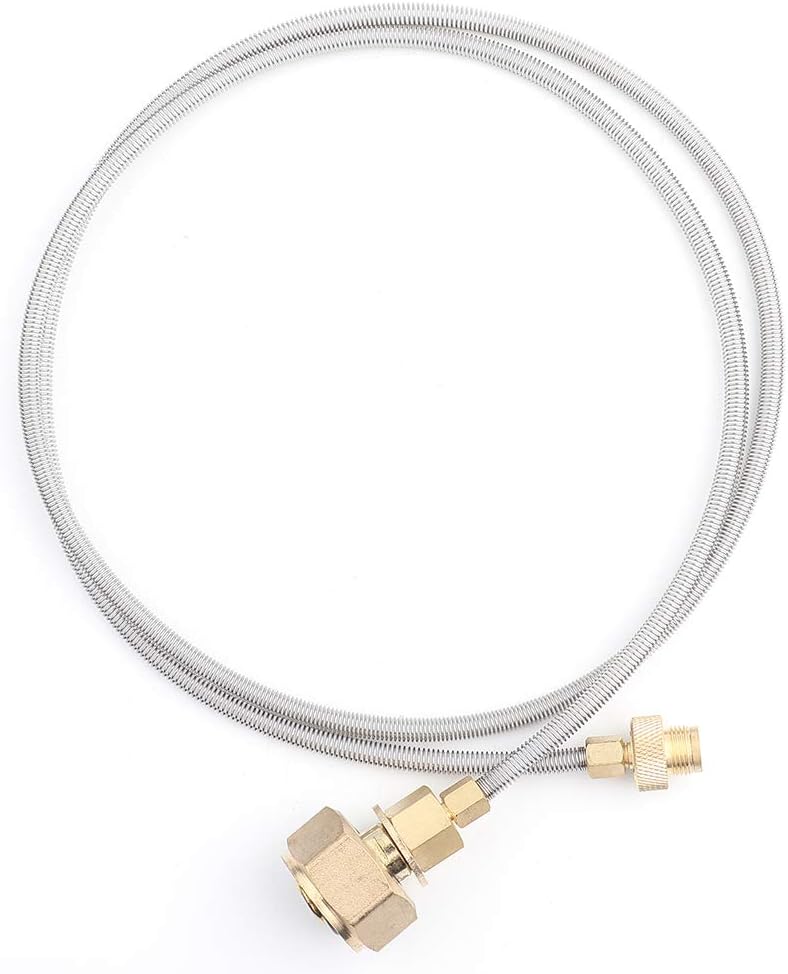 Load image into Gallery viewer, Gastank Hoofd Adapter Outdoor Camping Fornuis Gebruik Gas Tank Transfer Slang Connector Conversiekop Adapter voor Camping Picknick
