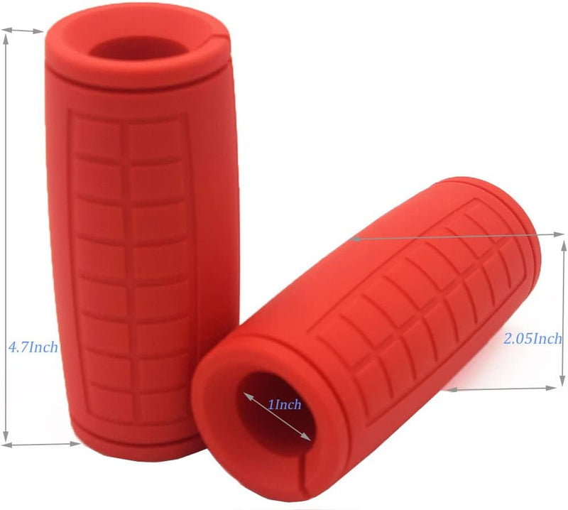 Load image into Gallery viewer, Dikke haltergrepen 2 stuks 5,5 cm van antislip siliconen – fat grips – grip trainer
