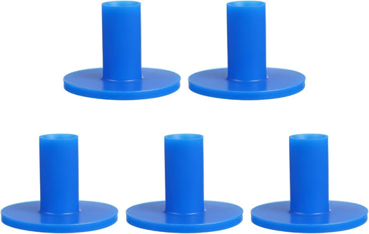 Rubber golf tees 6x5 cm (5 stuks) - Oefen tees voor hitting mats - Golf balhouder driving range