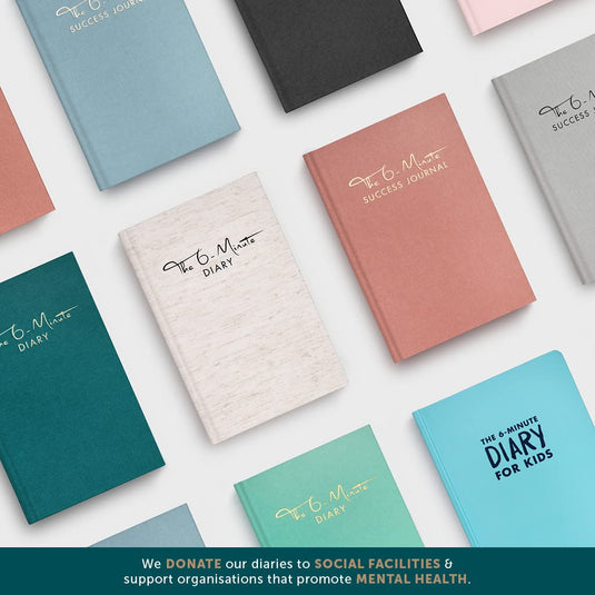 6-Minute Diary – 3-Million-User Gratitude Journal for Women with Prompts – Guided Self Care Journal Based on Positive Psychology – Daily Manifestation Journal for Self-Love & Mindfulness - happygetfit.com