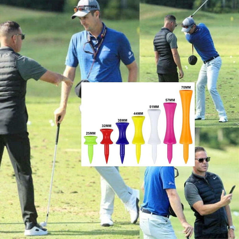 Laden Sie das Bild in Galerie -Viewer, Plastic Golf Tees Gemengde Grootte Kasteel Tees Golf 120 Count
