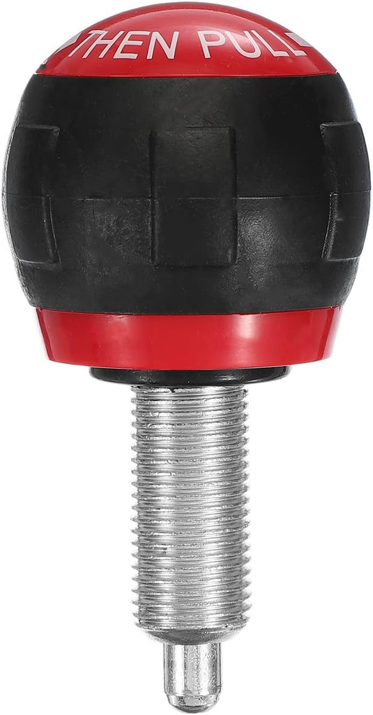 Pull-up veerknop hometrainer knop M16 (1 stuk) - Verstelbare hoogteverstellingsschroef fitnessapparatuur - Trekpin borgpen hometrainer