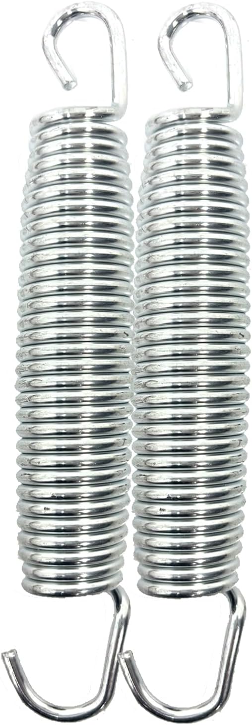 Trampolineveer 147 mm van verzinkt staal – vervangingsveer – trampoline accessoires
