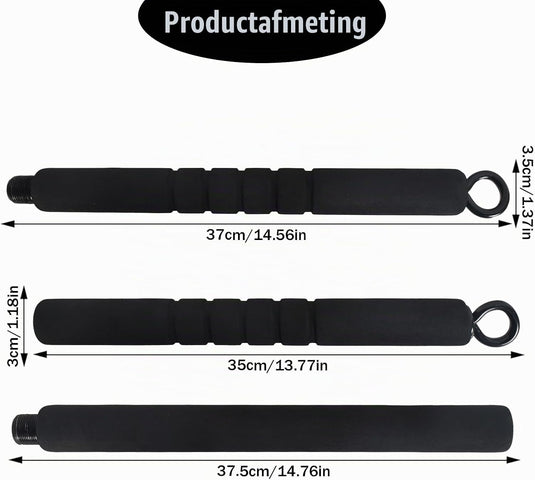 Afneembare fitnessstang 74-105 cm voor weerstandsbanden tot 200 kg – pilates bar – trainingsstang