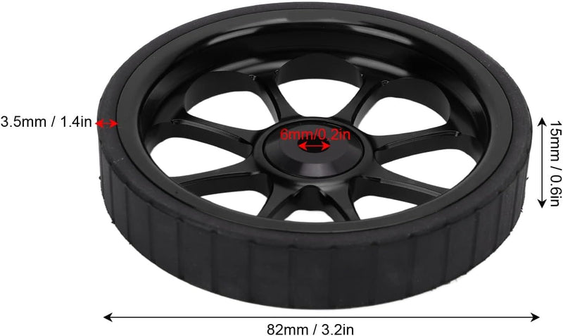 Załaduj obraz do przeglądarki galerii, Vouwfiets transportwiel 82 mm van aluminium met ingebouwd lager voor 3sixty fietsen – easywheel – fietsonderdelen

