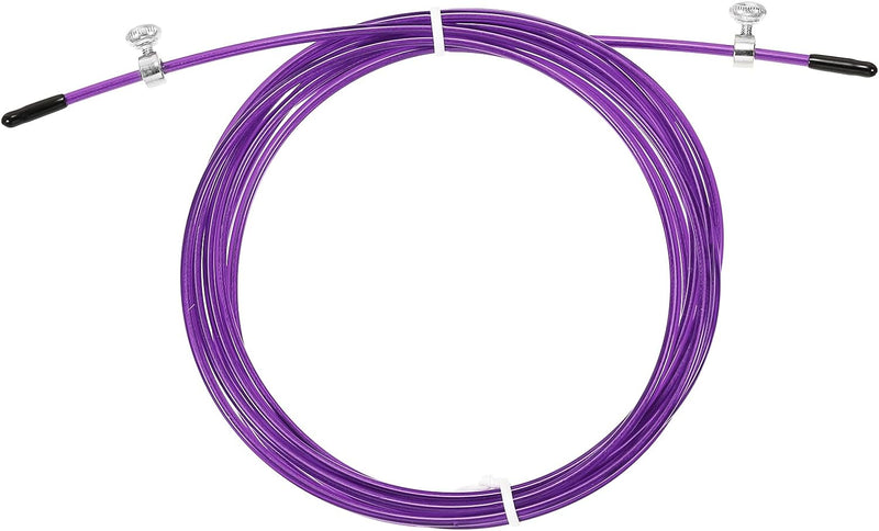 Chargez l'image dans la visionneuse de la galerie, Speed jump rope vervangingskabel 3 meter x 2,5 mm rood – springtouw kabel – fitness accessoires
