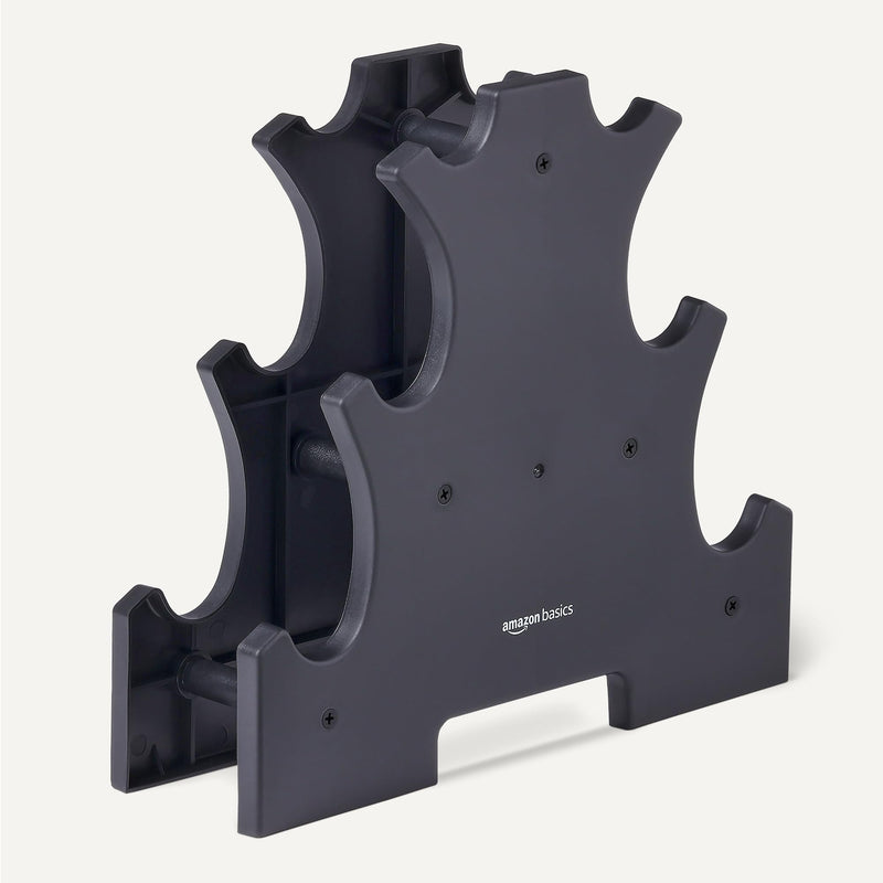 Load image into Gallery viewer, Amazon Basics Neopren Hanteln Gewichte, Hantelset, 2er-Set, 1–5kg, Sechseckig, für Krafttraining und Fitnesskurse
