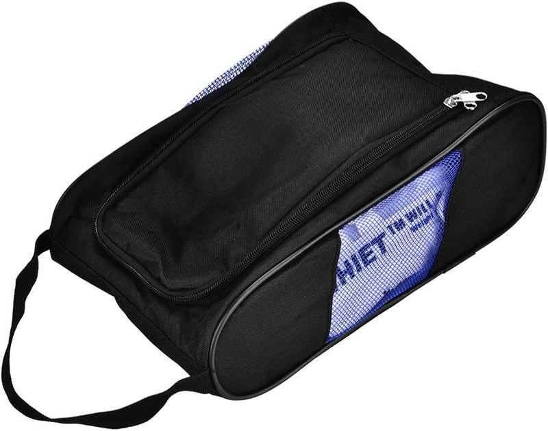 Load image into Gallery viewer, Golfschoenentas van nylon met ventilatiegaas en dubbele ritssluiting – schoenentas – sporttas accessoires
