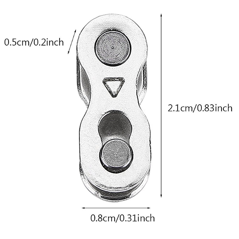 Laden Sie das Bild in Galerie -Viewer, Fiets-kettingslot, 5 paar kettingslot fietsketting fietsketting fietsketting, voor 6 7 8 9 10 snelkoppeling (geen standaard 10 snelheid)

