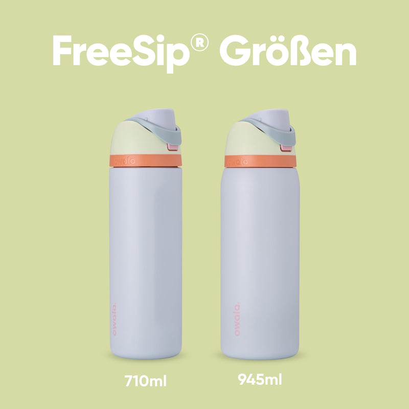 Load image into Gallery viewer, Owala FreeSip Isolierte Edelstahl-Trinkflasche, 710ml, Iced Breeze
