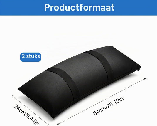 Verzwaringszakken 2 stuks 70 x 25 cm vulbaar tot 20 kg – zandzakken – outdoor gewichten