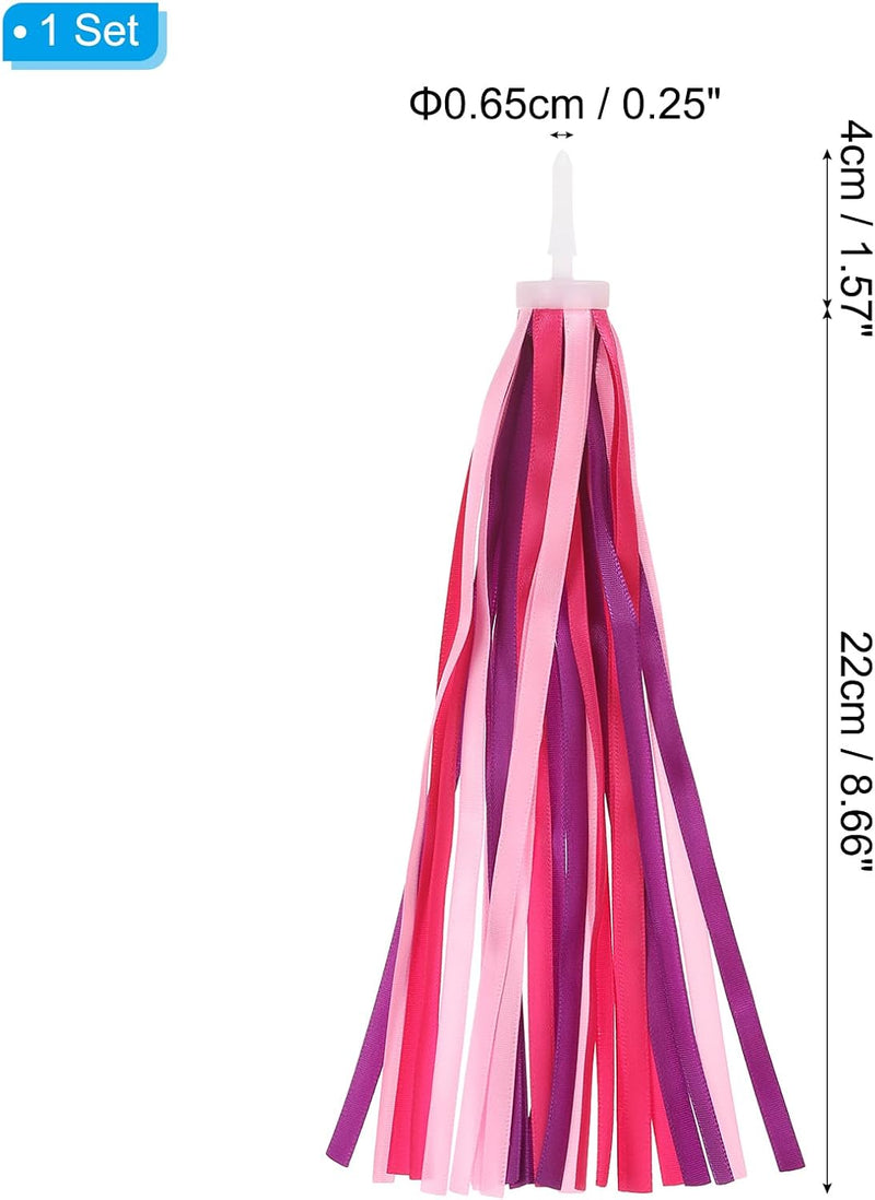 Chargez l'image dans la visionneuse de la galerie, Fiets streamers voor stuur handvatten - Scooter kwastjes en linters - Kinderfiets decoratie accessoires
