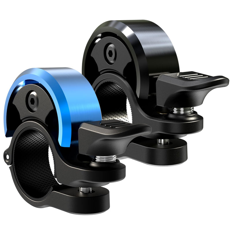 Chargez l'image dans la visionneuse de la galerie, Fietsklingel voor stuur 19-25,4 mm luid en waterbestendig blauw – fietsbel – fietsklingel

