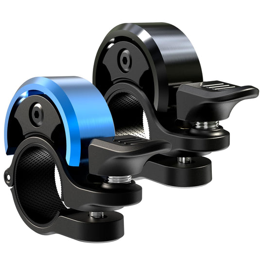Fietsklingel voor stuur 19-25,4 mm luid en waterbestendig blauw – fietsbel – fietsklingel