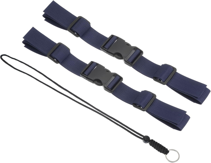 Load image into Gallery viewer, Verstelbare rugzak borstband set met snelgesp en veiligheidskoord – borstriem – outdoor accessoires
