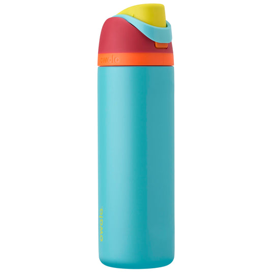 Owala FreeSip Isolierte Edelstahl-Trinkflasche, 710ml, Iced Breeze