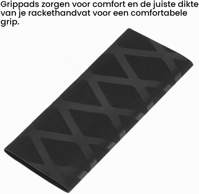 Laad afbeelding in Galerijviewer, Tafeltennis grip tape zwart – antislip overgrip – pingpong batje accessoires
