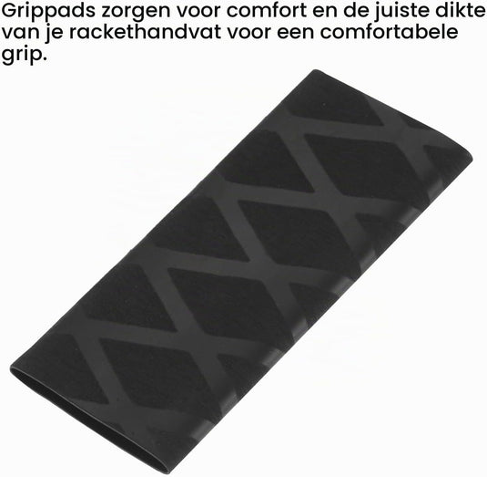 Tafeltennis grip tape zwart – antislip overgrip – pingpong batje accessoires