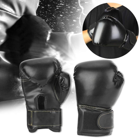 Kinder bokshandschoenen goud voor training
