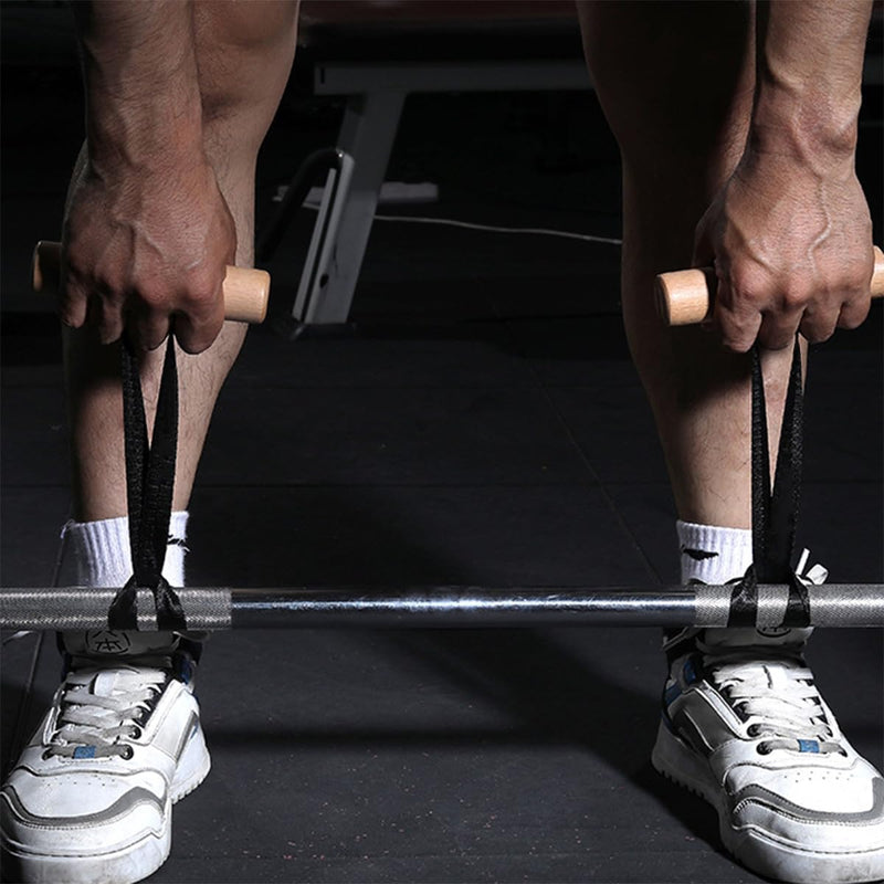 Laad afbeelding in Galerijviewer, Pull-up handgrepen 2 stuks voor kabelmachine en optrekstang – fitness grepen – krachttraining accessoires
