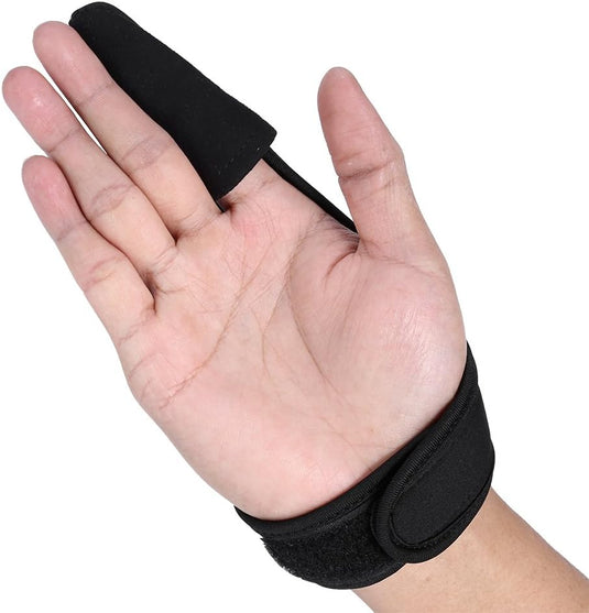 Vingerbeschermer voor vissen met verstelbare polsband en antislip grip – werphandschoen – hengelsportbescherming