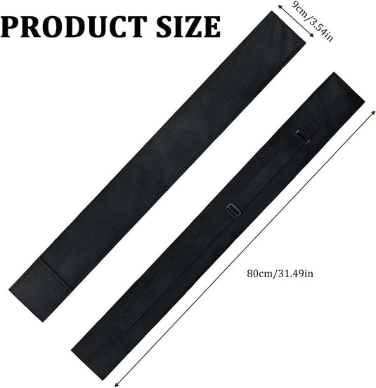 1 Pack Pool Cue Bag, Pool Cue Bag, Billiard Cue Bag, Portable Pool Cue Bag Carrying Bag Snooker Sticks Billiard Bag for 1/2 Snooker Billiard Stick Rod Storage