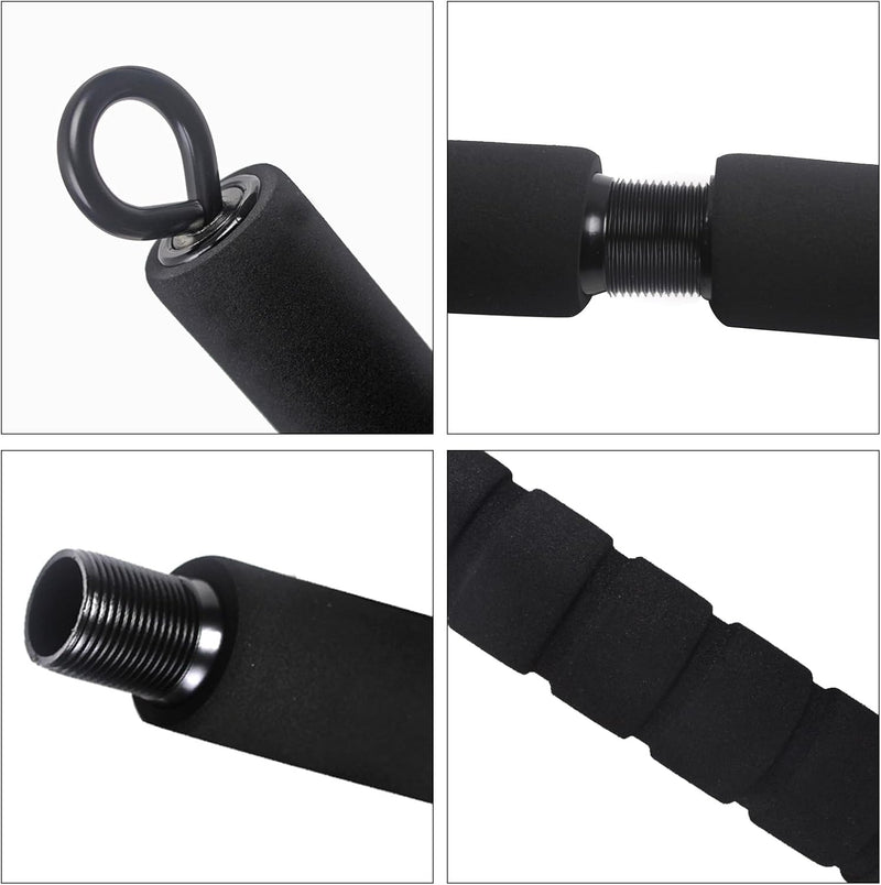 Laad afbeelding in Galerijviewer, Afneembare fitnessstang 74-105 cm voor weerstandsbanden tot 200 kg – pilates bar – trainingsstang
