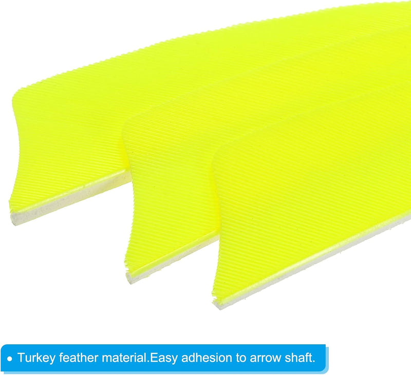Laad afbeelding in Galerijviewer, Pijlveren 50 stuks 4 inch van kalkoenveer – arrow fletching – boogschieten accessoires

