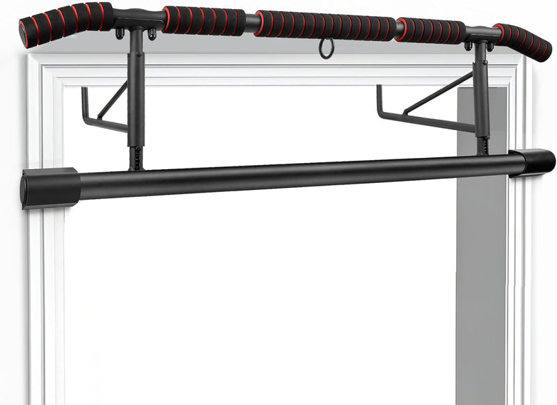 Laad afbeelding in Galerijviewer, Opvouwbare optrekstang voor deurkozijn zonder boren tot 200 kg – pull-up bar – calisthenics
