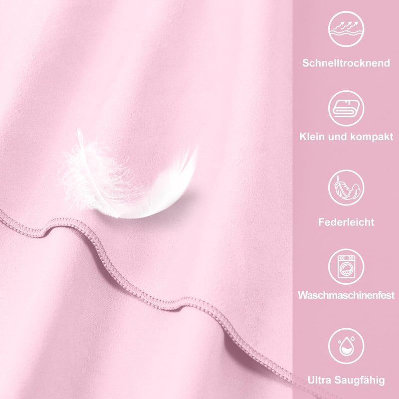 Load image into Gallery viewer, Fitnesshanddoek Microvezel 120x50 cm Sneldrogend met Ritsvak – Sporthanddoek – Reishanddoek
