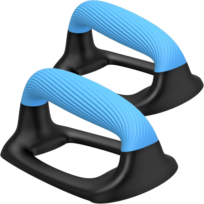 Laad afbeelding in Galerijviewer, Push-up bars met ergonomische handgrepen en antislip basis – opdruksteunen – krachttraining
