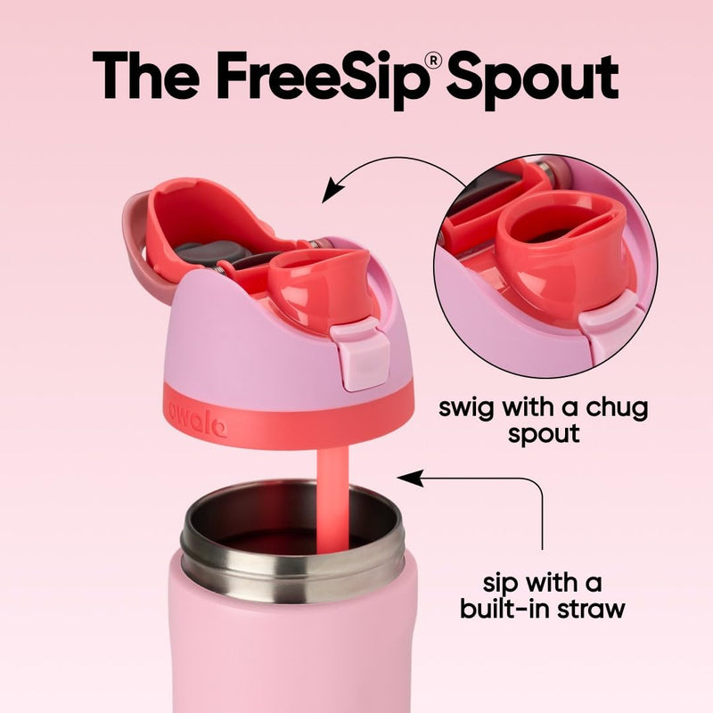 Load image into Gallery viewer, Owala FreeSip Isolierte Edelstahl-Trinkflasche, 710ml, Iced Breeze
