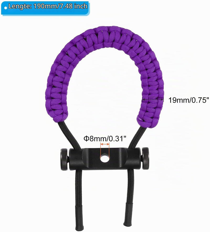 Laden Sie das Bild in Galerie -Viewer, Boogschieten polsriem verstelbaar van nylon – boog polsband – compoundboog accessoires
