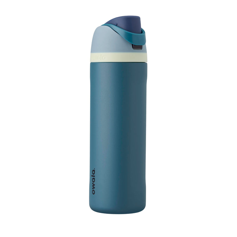 Load image into Gallery viewer, Owala FreeSip Isolierte Edelstahl-Trinkflasche, 710ml, Iced Breeze
