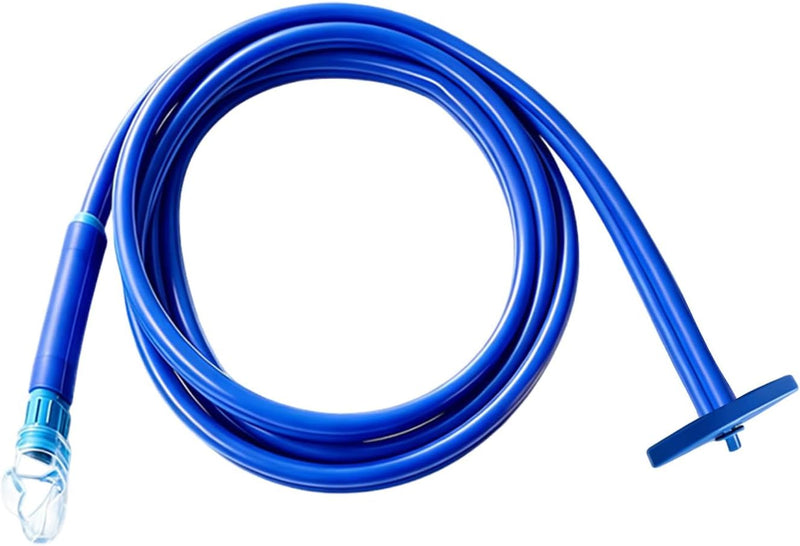 Laden Sie das Bild in Galerie -Viewer, Opvouwbare snorkel met siliconen mondstuk en drijvend ventiel – snorkelbuis – duikaccessoires
