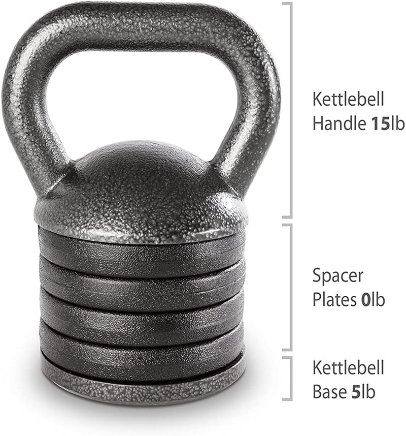 Load image into Gallery viewer, Apex APKB-5009 Verstelbaar oefenkettlebell gewichtenset voor krachttraining en gewichtheffen voor thuisgymnastiek, grijs
