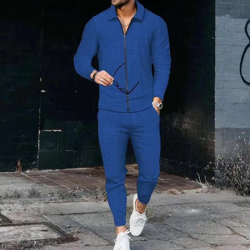 Laden Sie das Bild in Galerie -Viewer, Heren trainingspak 2-delig met vest en joggingbroek
