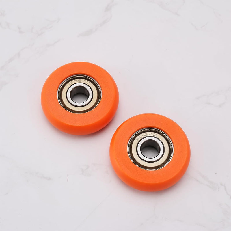 Laad afbeelding in Galerijviewer, Roeimachine stoelwielen set van 2 stuks 36 mm
