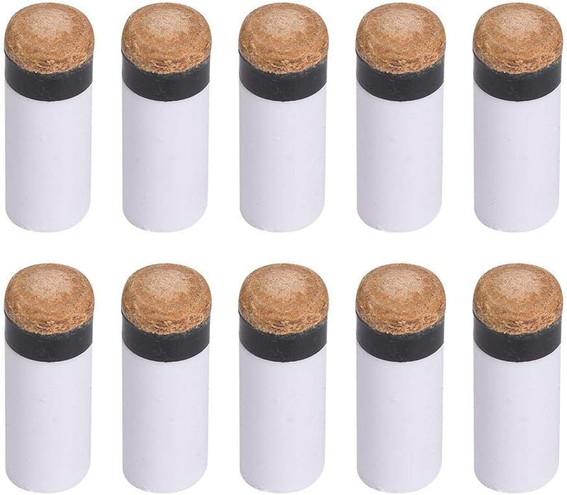 Chargez l'image dans la visionneuse de la galerie, Biljartkeu pomeransen 10 stuks van leer en kunststof voor snooker en pool – keutips – biljartonderdelen

