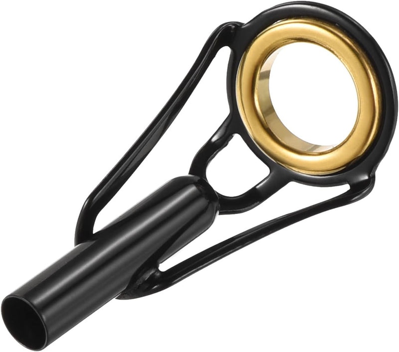 Laad afbeelding in Galerijviewer, Hengel topogen 3 stuks 1 mm van roestvrij staal zwart-goud – hengeltop reparatieset – visaccessoires
