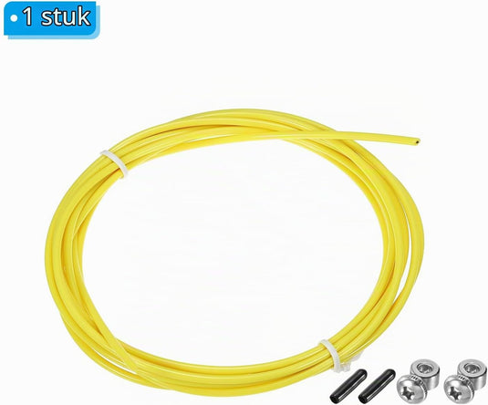 Speed jump rope vervangingskabel 3 meter x 2,5 mm rood – springtouw kabel – fitness accessoires