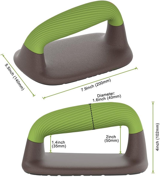 Push-up bars met ergonomische zachte handgrepen en antislip basis – opdruksteunen – krachttraining