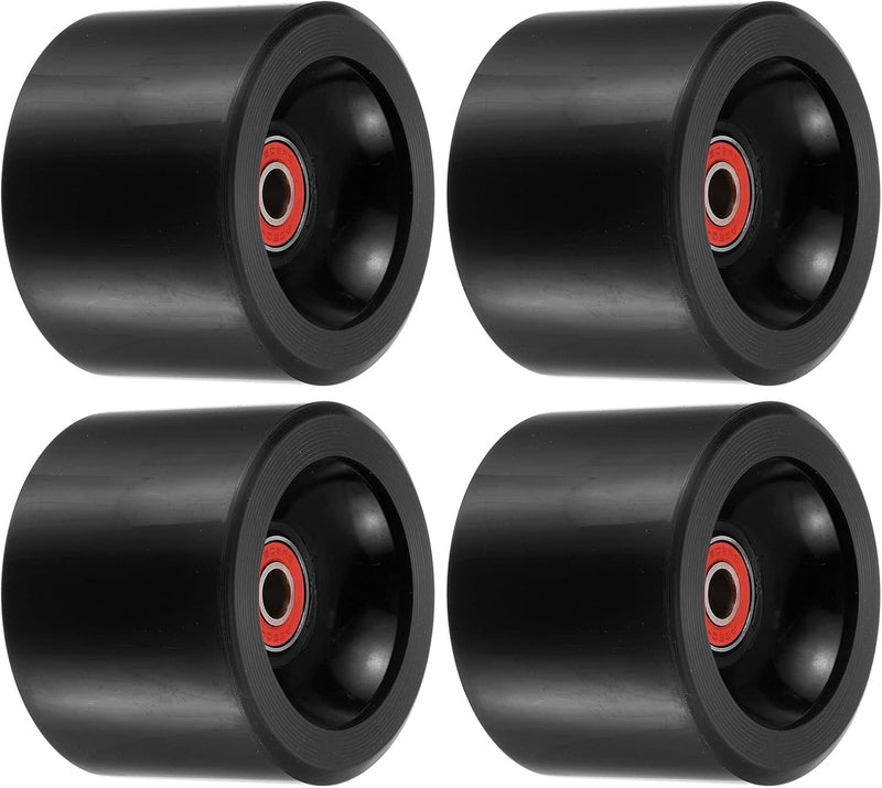 Laad afbeelding in Galerijviewer, Longboard wielen 70 x 51 mm 78A met ABEC-9 lagers 4 stuks blauw – cruiser skateboard wielen
