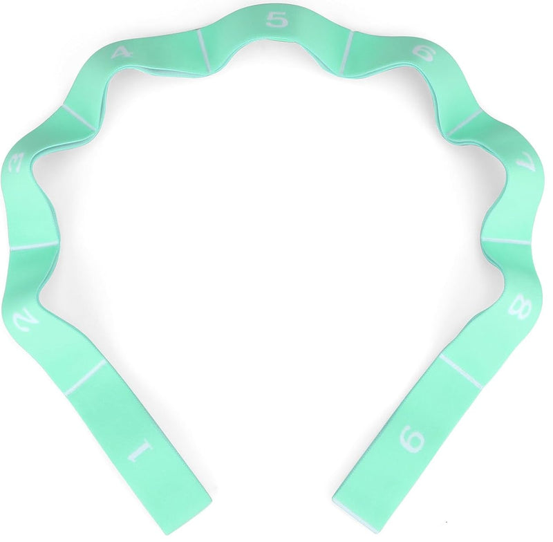 Chargez l'image dans la visionneuse de la galerie, Stretchband met 9 lussen voor yoga en fitness
