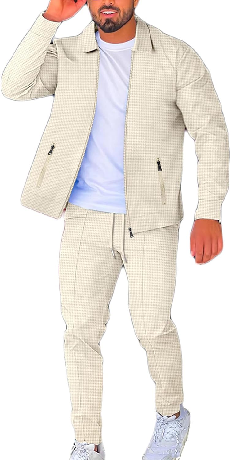 Laden Sie das Bild in Galerie -Viewer, Heren trainingspak 2-delig met vest en joggingbroek
