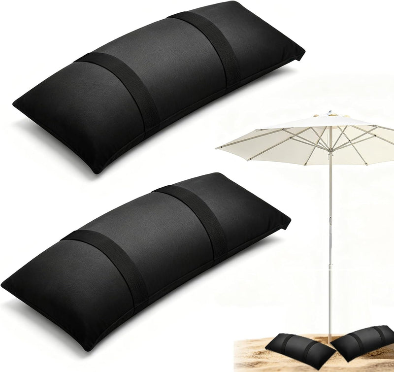 Chargez l'image dans la visionneuse de la galerie, Verzwaringszakken 2 stuks 70 x 25 cm vulbaar tot 20 kg – zandzakken – outdoor gewichten
